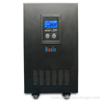 5000W 48V Power Frequency Sine Wave Solar Inverter with 48V / 20A Solar Charge Controller